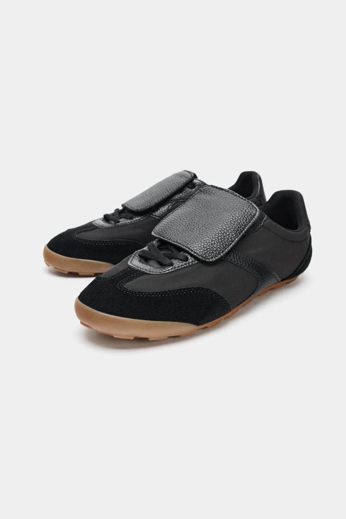 자라 테크니컬 소프트 블랙 텅 스니커즈 5400/710 BLACK - 상세 이미지 3