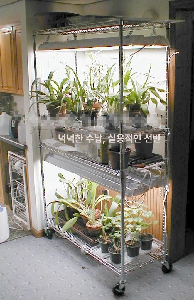 스테인리스 조립식 선반 베란다 팬트리 주방 다용도실 수납 선반 - 상세 이미지 3