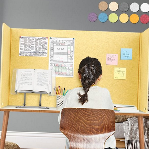 데스크 사무실 책상 가림막 스터디 독서실 칸막이 탁상용 파티션 공부