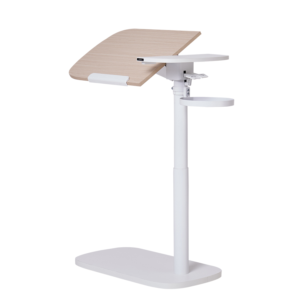 에이픽스 이동식 높이조절 모션데스크 각도조절 침대 소파 사이드테이블 MT003