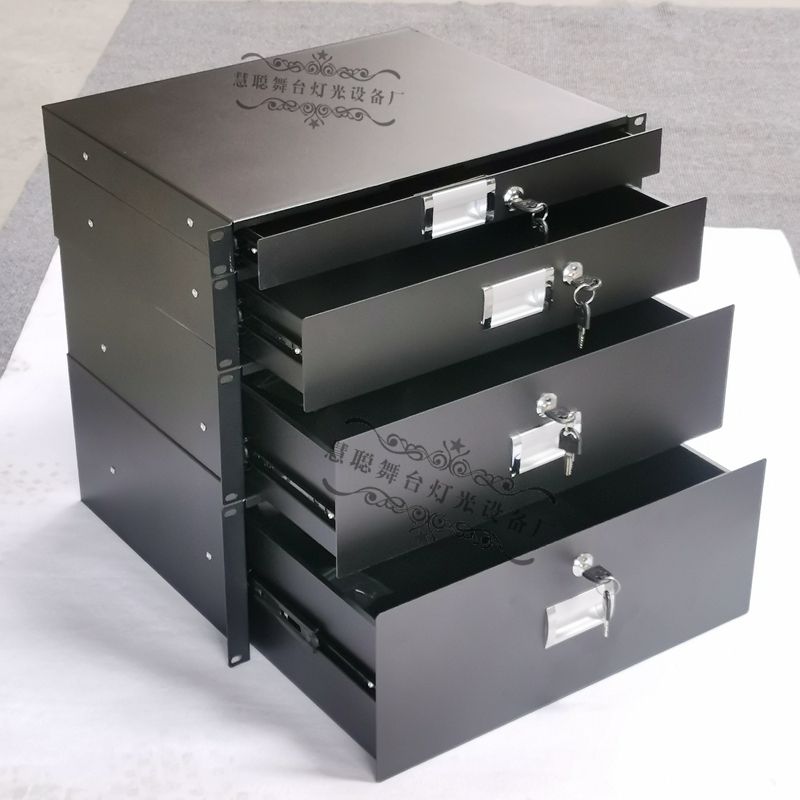 컴퓨터랙 선반 통신랙 허브랙 아님 네트워크 서랍 2U 짧은 서랍 깊이 240mm - 상세 이미지 5