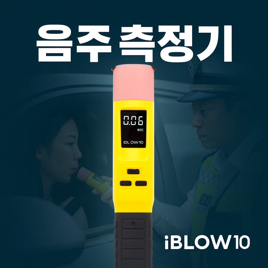 센텍 음주측정기 휴대용 음주감지기 IBLOW10 - 상세 이미지 4