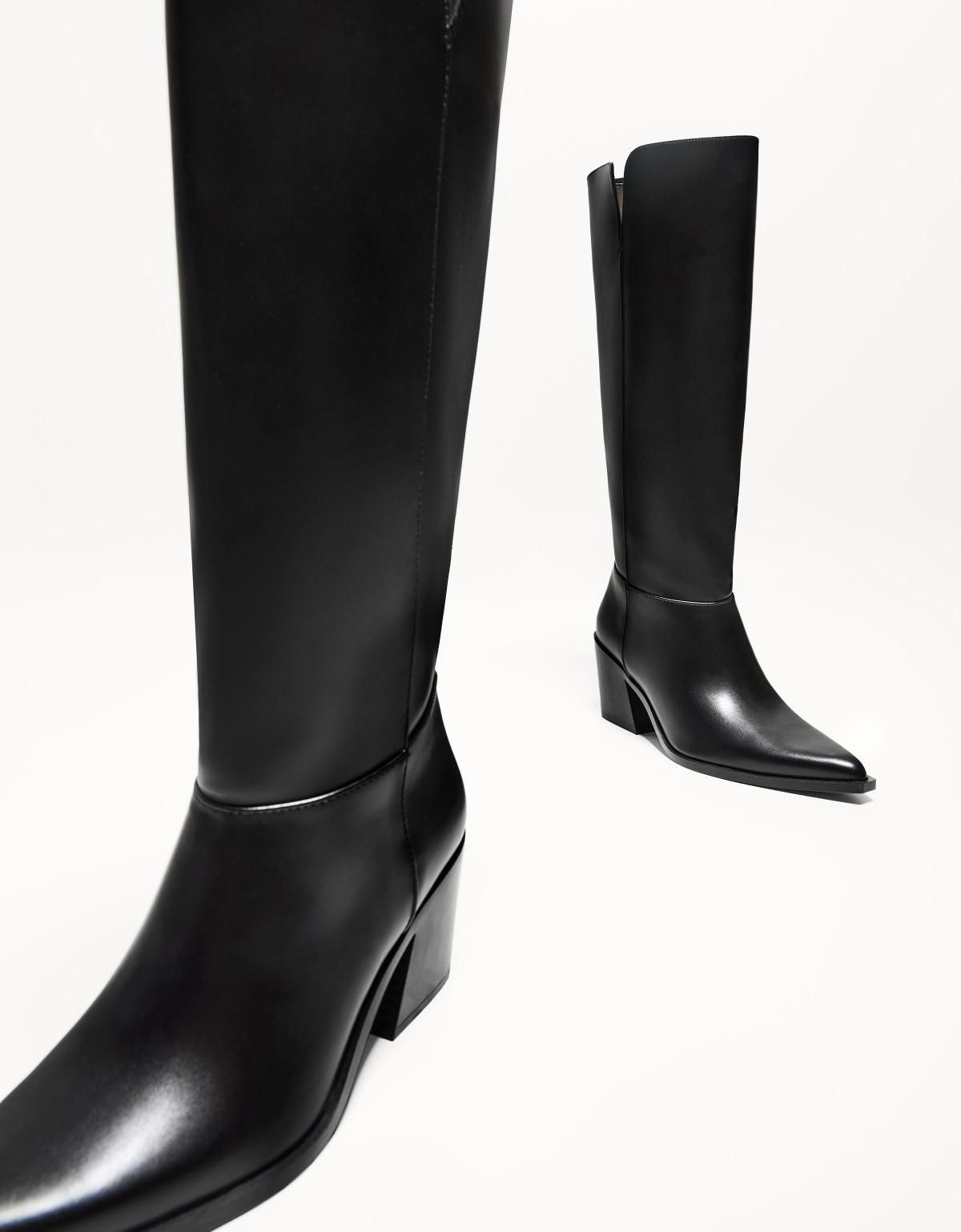 버쉬카 웨스턴 힐 부츠 1010/560 BLACK - 상세 이미지 3