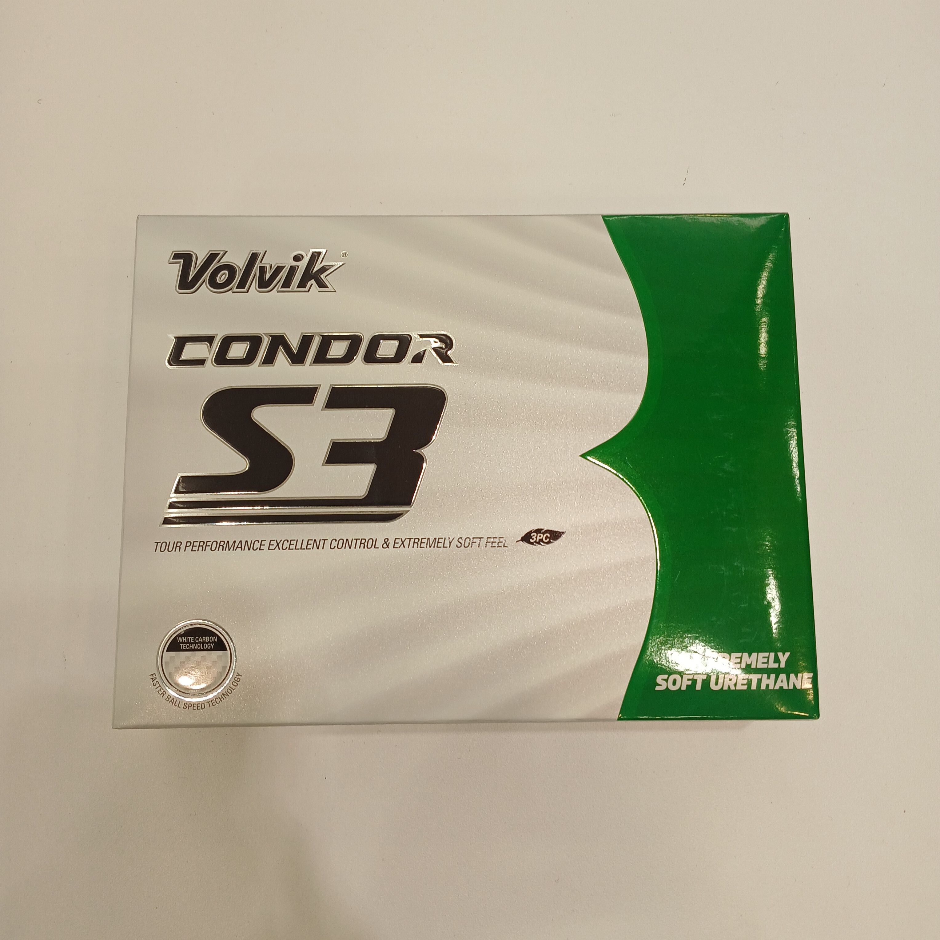 볼빅 골프공 3피스 12구 CONDOR S3 경량 화이트 골프공선물 고반발 비거리 VZAZPC03 - 상세 이미지 4