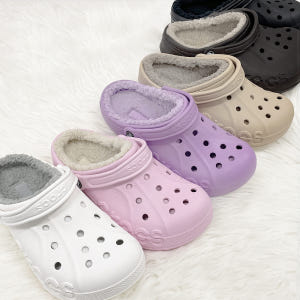 크록스 털 슬리퍼 털신 겨울 바야 라인드 방한 퍼 클로그 실내화 솔직 후기 | 실사용자 리뷰 분석 - 상품 이미지 1