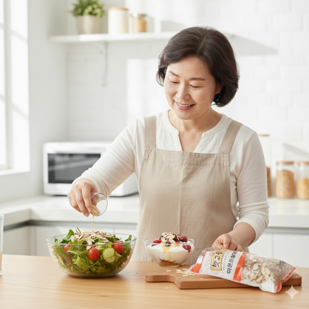 명식품본사 아몬드슬라이스 대포장 AAA급 껍질 가루없는 품질만 고집 1kg, 5개 이미지 7