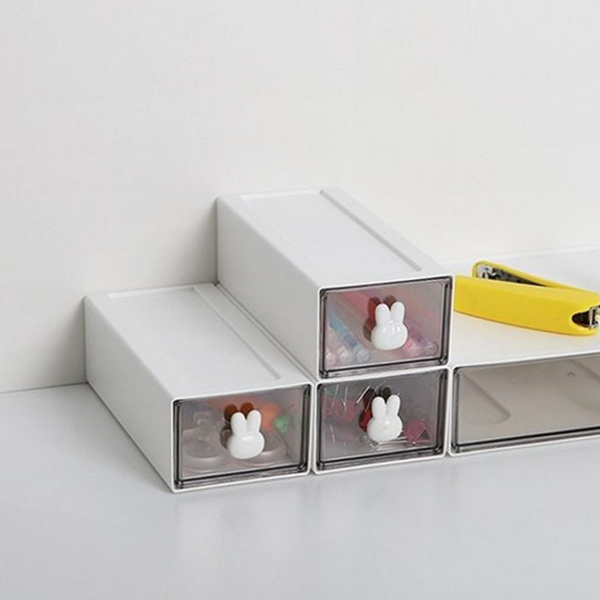 플라스틱 소품 정리함 낮은 서랍 정리함 다용도 수납함 미니