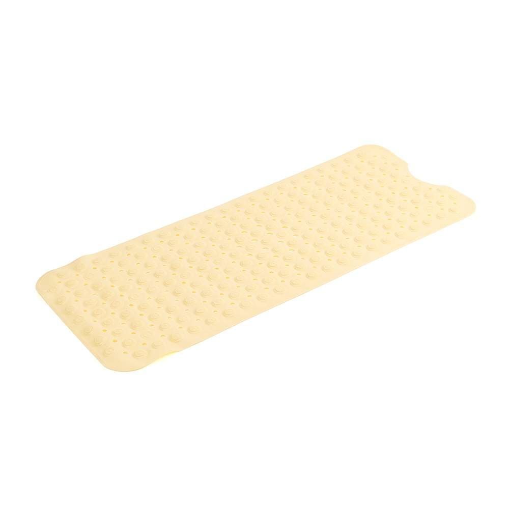 욕실 논슬립 매트 베이지 40x100cm 돌기 PVC 보관 - 상품 이미지