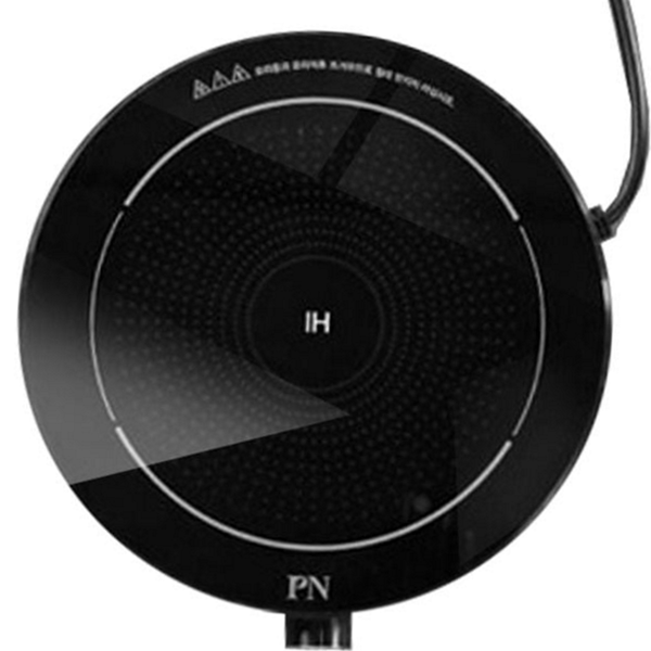 콤팩트 원형 인덕션 캠핑 휴대용 인덕션 미니 세라믹 안전