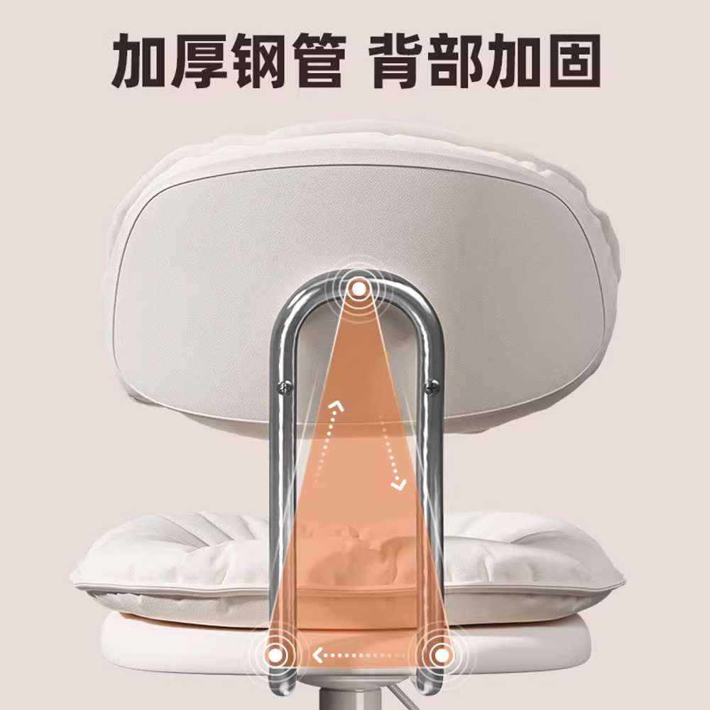 높이조절 화장대 의자 침실 파우더룸 콘솔체어 회전 - 상세 이미지 3