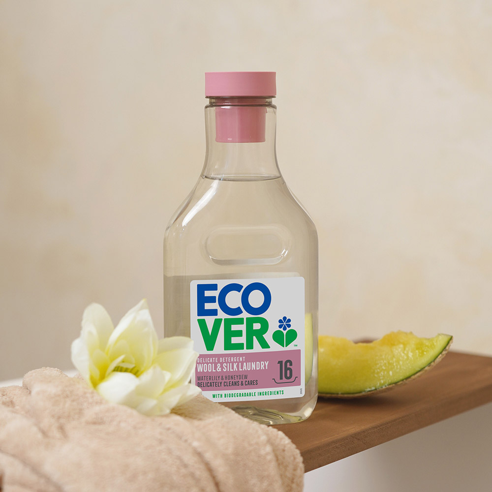 에코버 울세탁세제 수련꽃 허니듀 750ml, 2개 상세 이미지 3