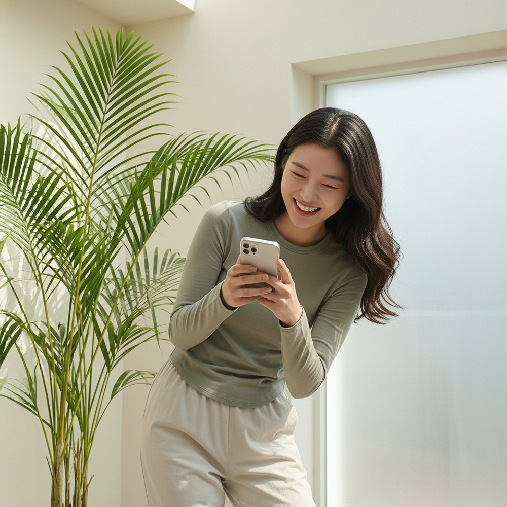 누모 노브라티 요가 필라테스 롱슬리브 스판 레이어드 이너 긴팔 브라 티셔츠 - 상세 이미지 2