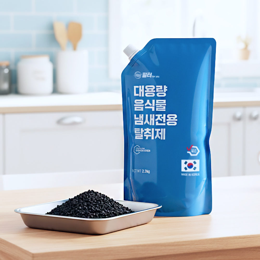 [호환] 미닉스 더 플렌더 음식물처리기 필터포유 대용량 활성탄 리필용 악취제거 고품질 탈취