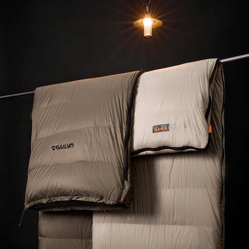 벤딕트 침낭 동계 캠핑 이불 오리털 겨울 백패킹 경량 덕다운 페더 아스카 UTM1000