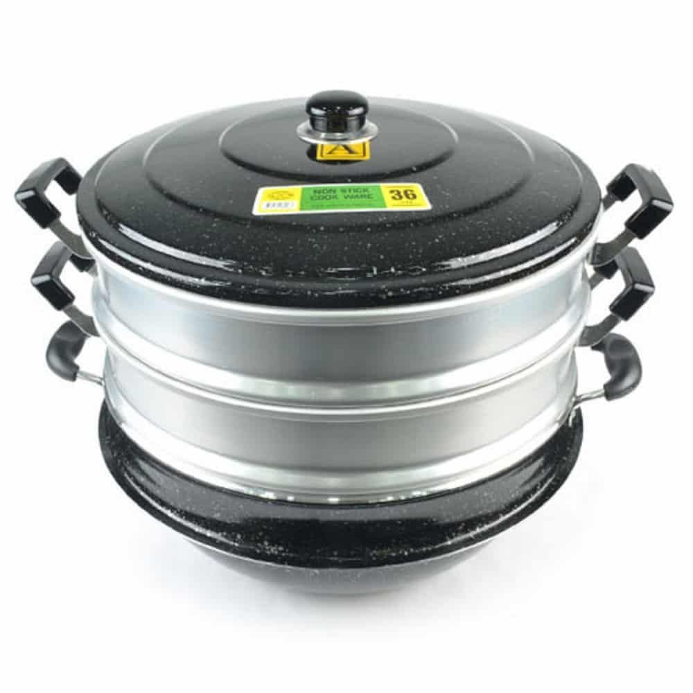 3단 가마솥 찜기 36cm 3단찜솥 야채찜기 - 상품 이미지