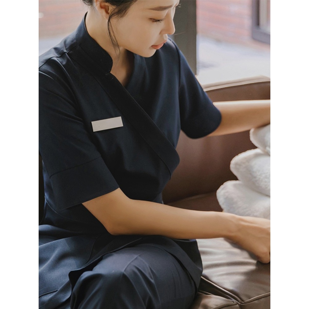 마사지샵 피부관리사 유니폼 피부샵 직원복 의상 - 상품 이미지