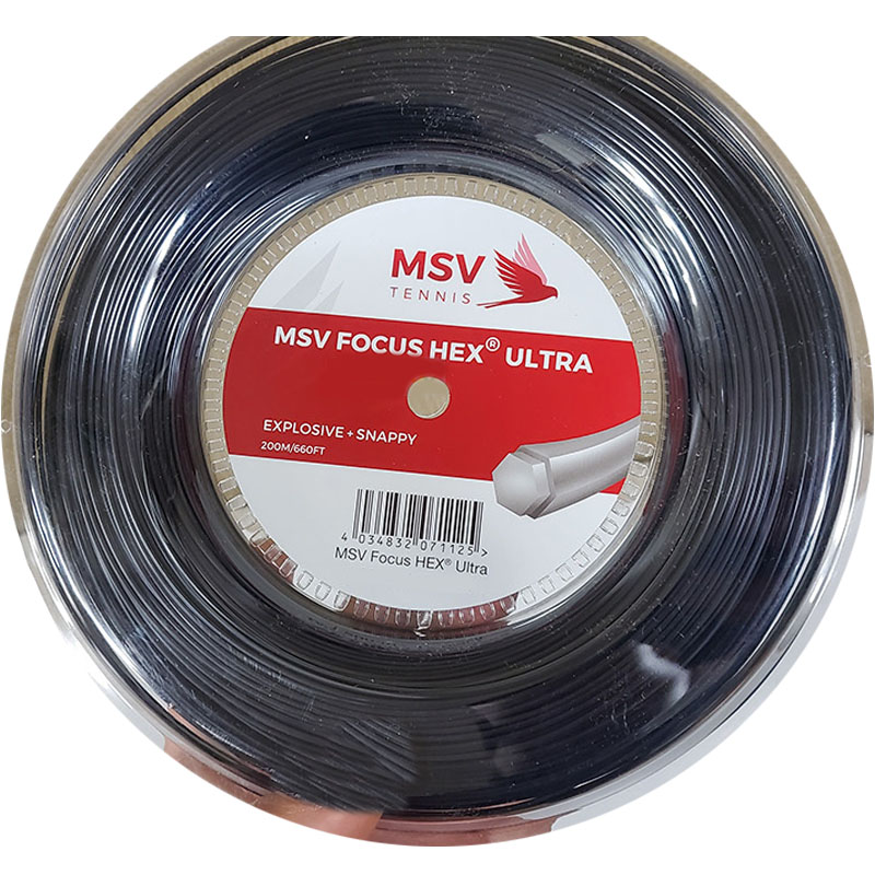 MSV 테니스스트링 포커스헥스 울트라 1.10mm 200M - 상품 이미지