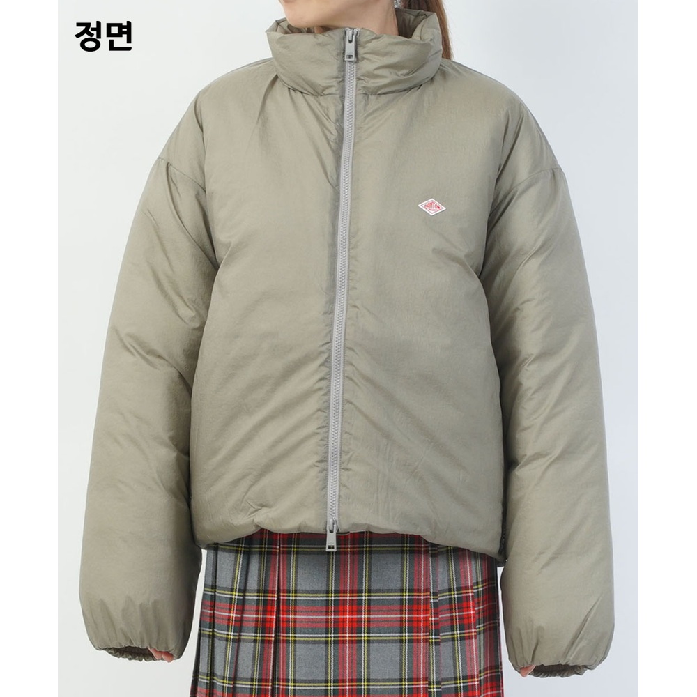 단톤 파텍스 스탠드카라 여성 숏패딩 방한 자켓 DT-A0703PRD 네이비 S 이미지 8