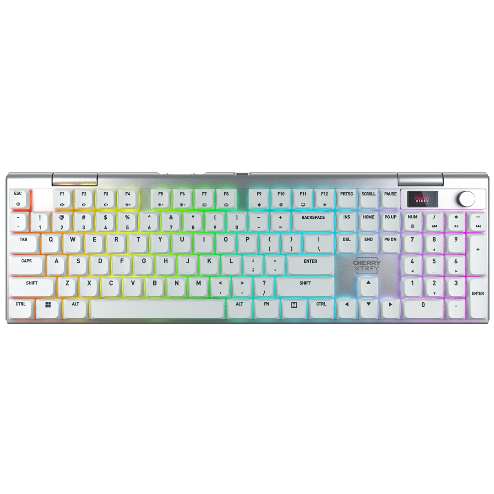 (10% 추가 적립) 체리 엑스트리파이 MX 10.1 LP 8K 무선 게이밍 키보드 MX2A 실버, LP은축 - 상세 이미지 5