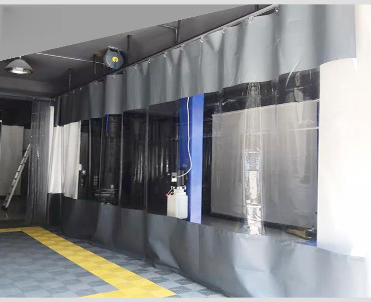 PVC 세차장 커텐 창고 우레탄 방풍 산업용 냉동 - 상품 이미지