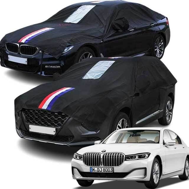 BMW 7시리즈 블랙박스 자동차커버 성에방지 하프커버 - 메인 이미지