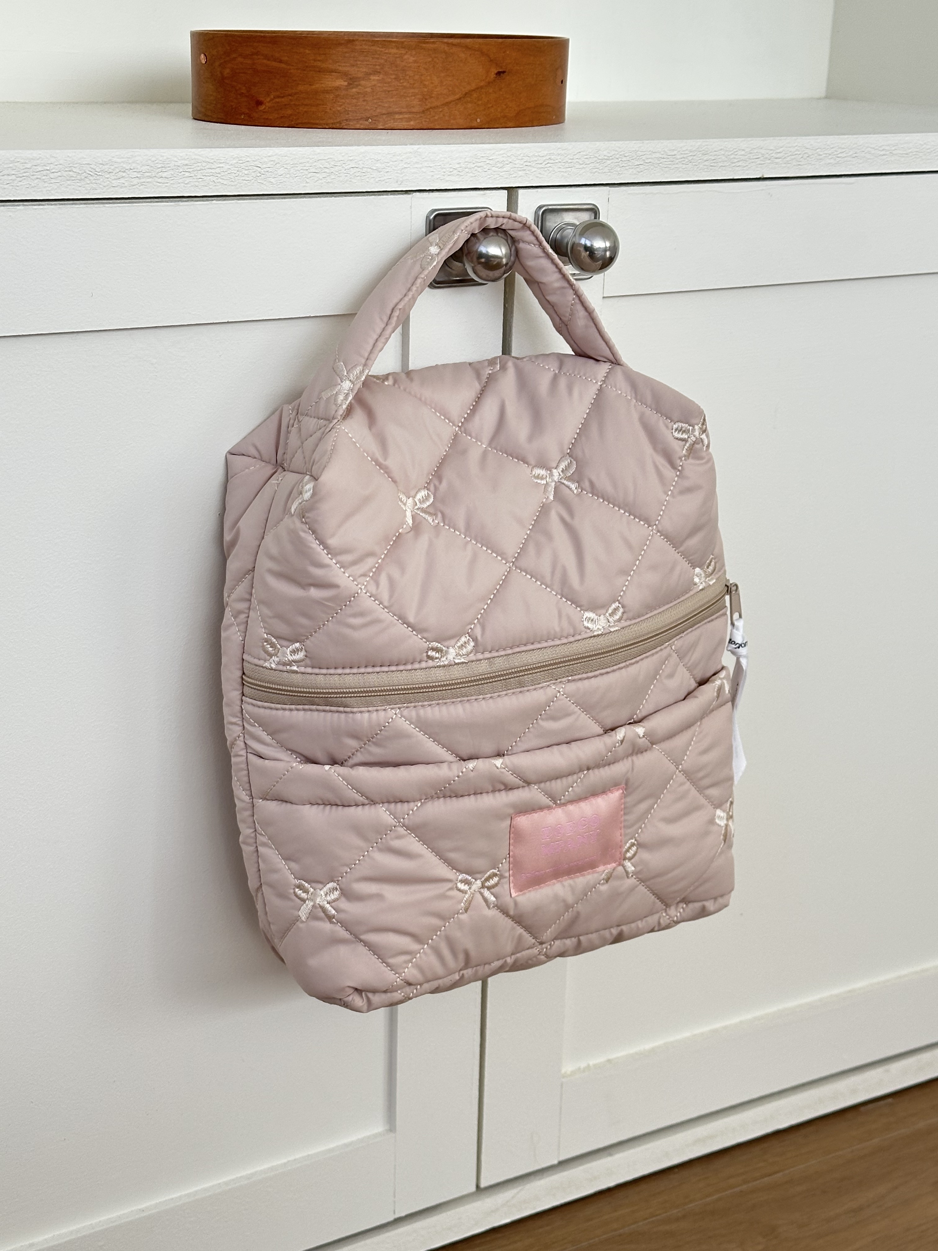 조에컴퍼니 코지 누빔 다이퍼백 방수 기저귀 파우치 젖병 문센 유모차 가방 토트백 출산선물