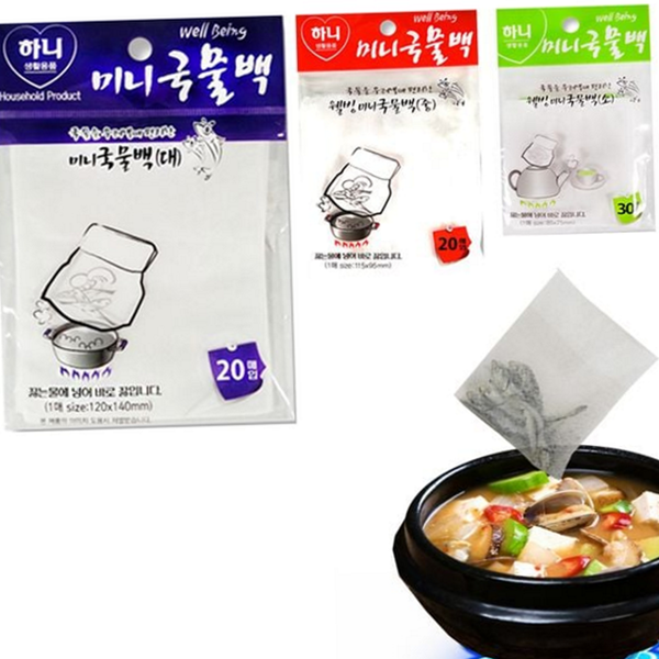 일회용 다시백 국육수 육수 다용도 거름망 간편 국물 - 상품 이미지