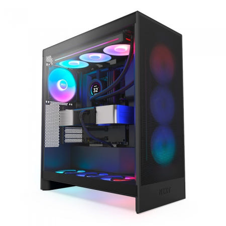 NZXT H7 Flow RGB V2 블랙