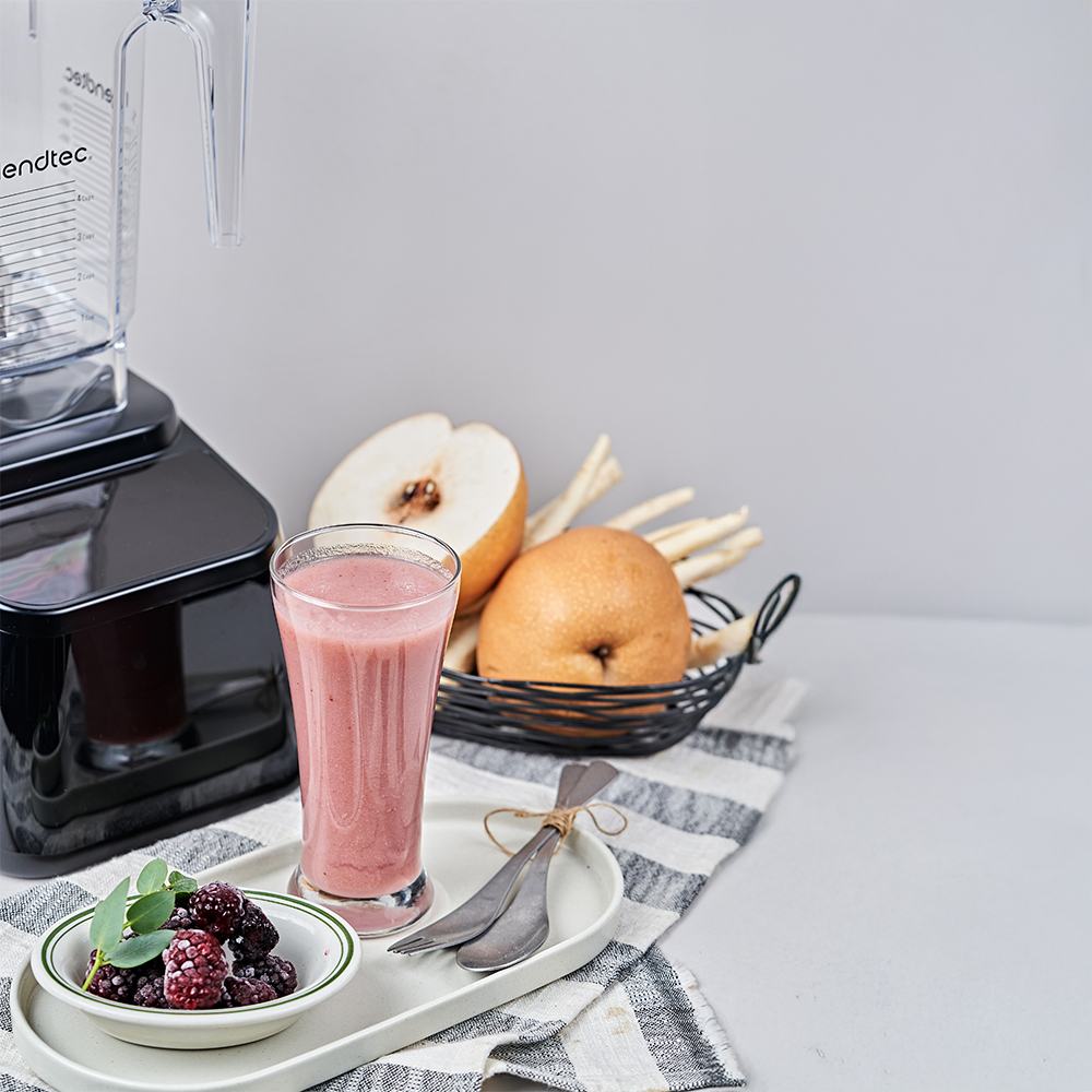 블렌텍 디자이너 650 초고속 프리미엄 블렌더 대형 대용량 이유식 믹서기 블랙
