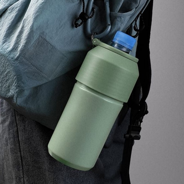 500ml 페트병 보냉 커버 휴대용 음료수 보냉 커버 쿨러 보틀 - 메인 이미지