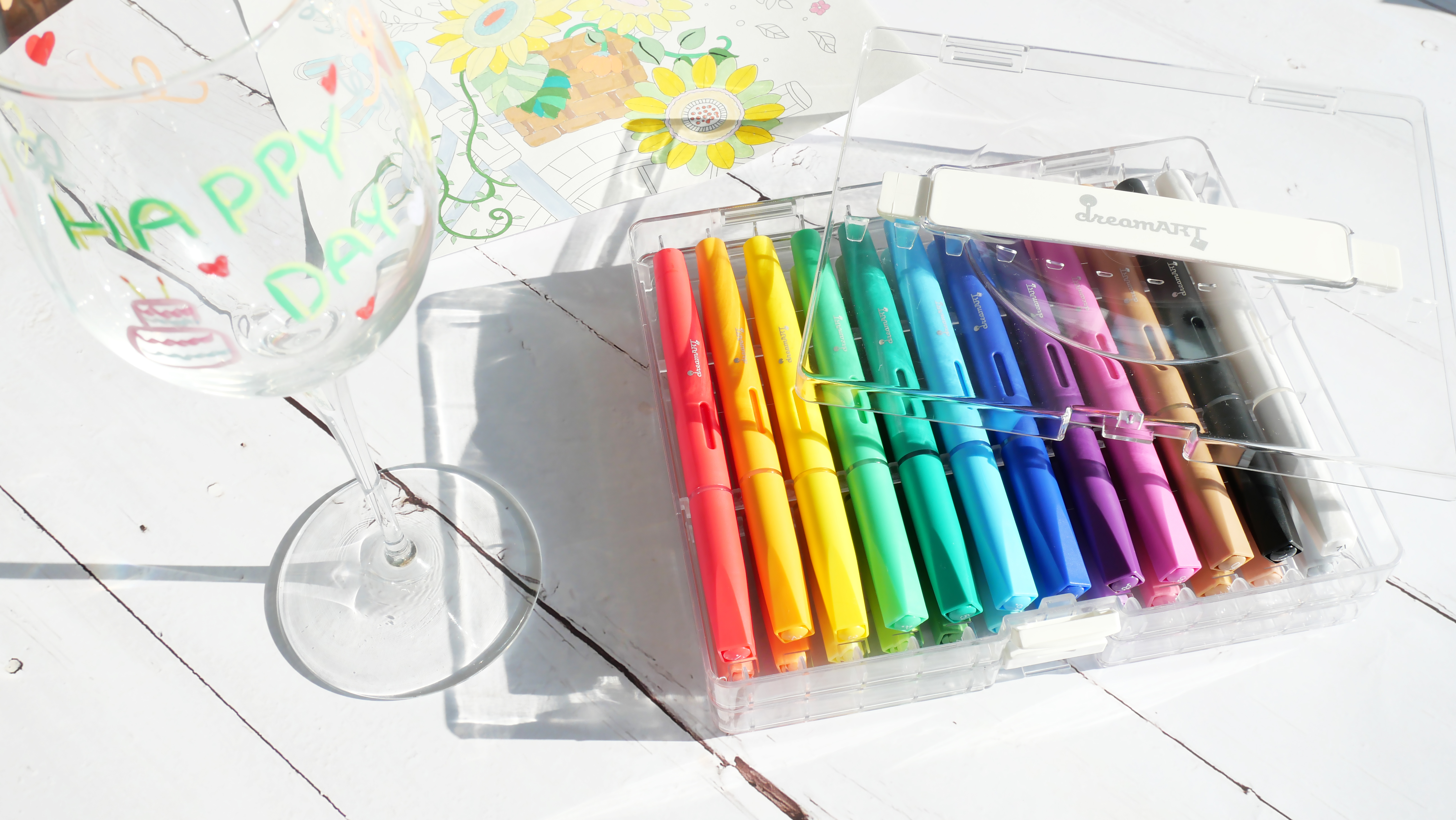 드림아트 캘리그라피 붓 펜 아크릴 캔버스 세필 선물 입문용 마카 브러시 이미지 4