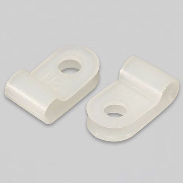 PVC 새들 전선 케이블 정리 클립 클램프 9N 1000개 - 메인 이미지