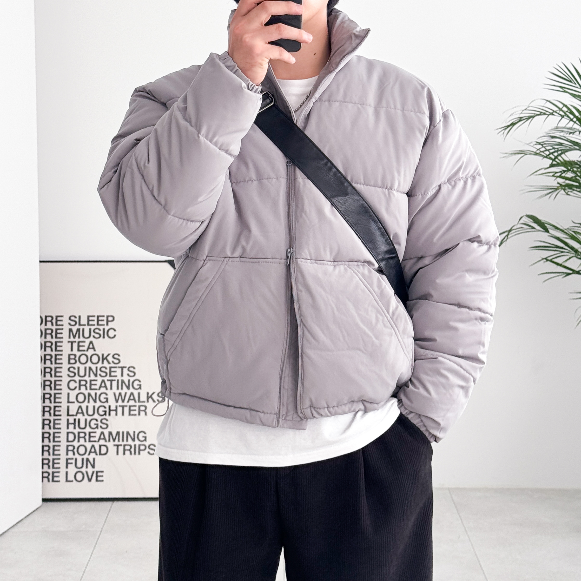 남자숏패딩 웰론패딩 푸파 - 상세 이미지 4