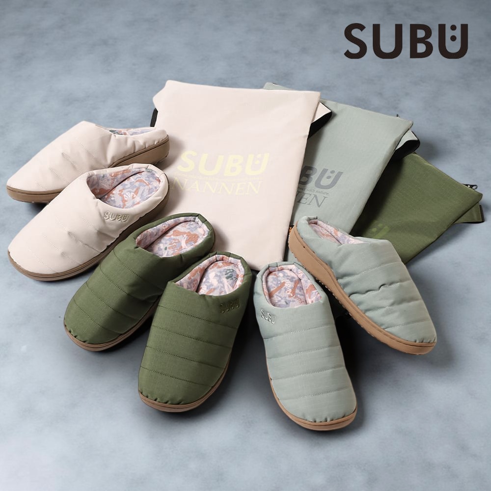 스부 SUBU 난넨 필드 방한 샌들 슬리퍼 SUBU-NF SOY 0 (220-235) - 상품 이미지