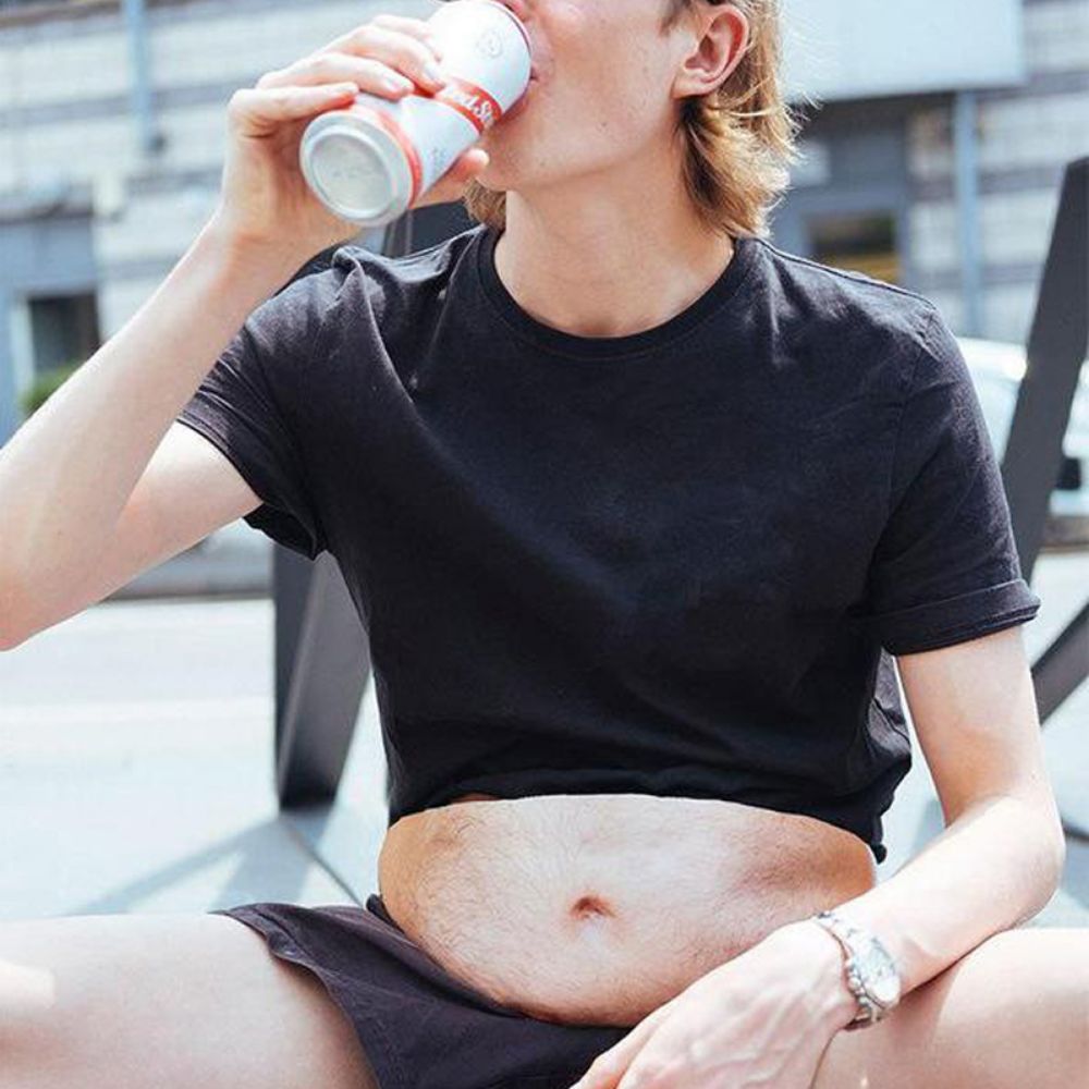 뱃살힙색 뱃살가방 힙백 웃긴선물 쓸모없는 쓸데없는 쓸없선 이미지 6