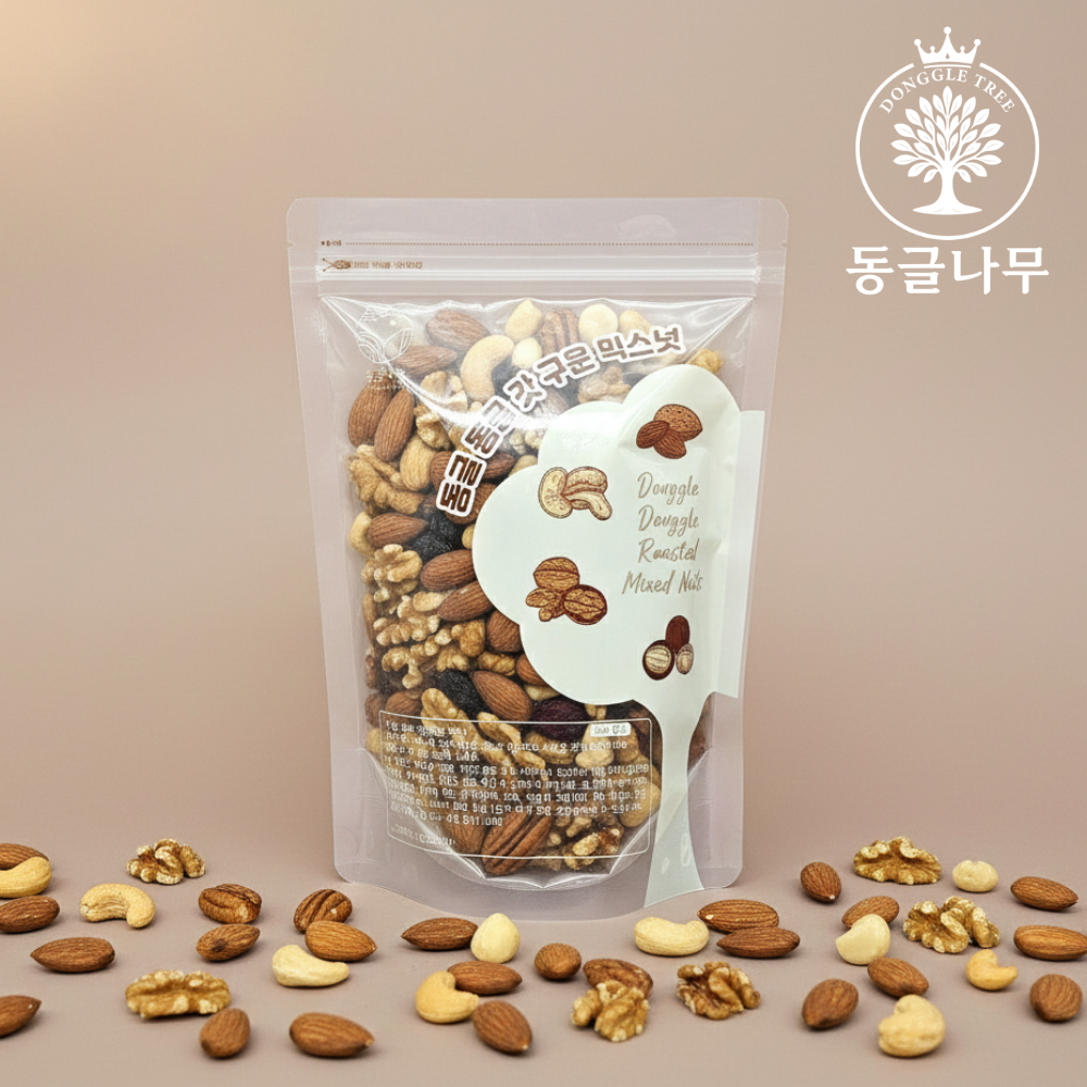 동글나무 갓 구운 견과류 믹스넛 프리미엄 하루견과 임산부 믹스너트 500g