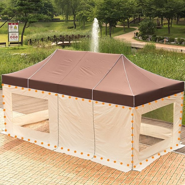 벽면 방풍막 접이식 캐노피 천막 방수 캐노피 텐트