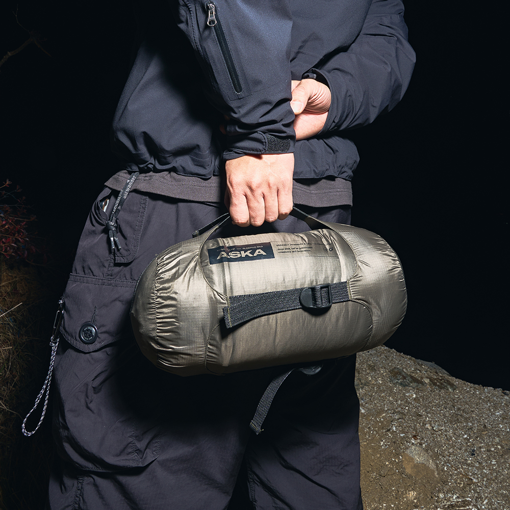 벤딕트 침낭 동계 캠핑 이불 오리털 겨울 백패킹 경량 덕다운 페더 아스카 UTM1000