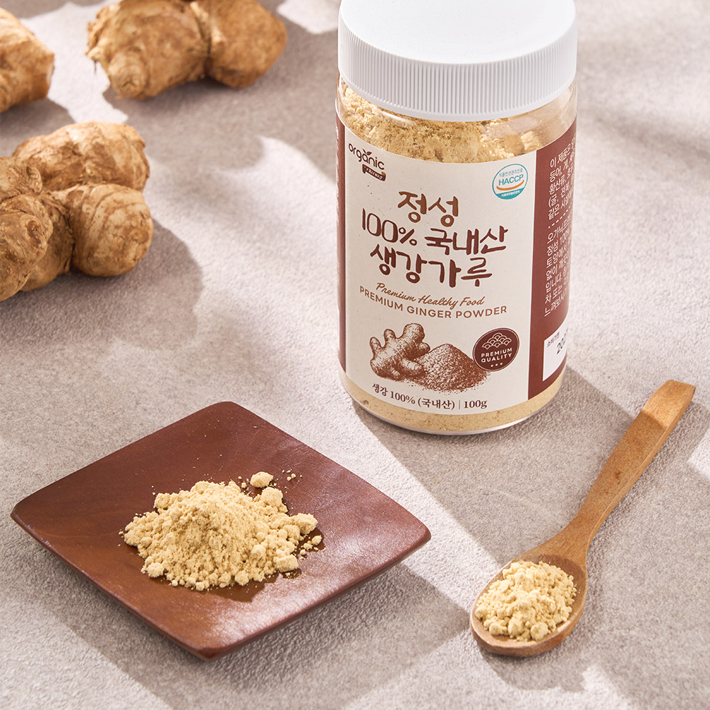 100% 국내산 생강가루 분말 파우더 햇생강 100g - 상세 이미지 3