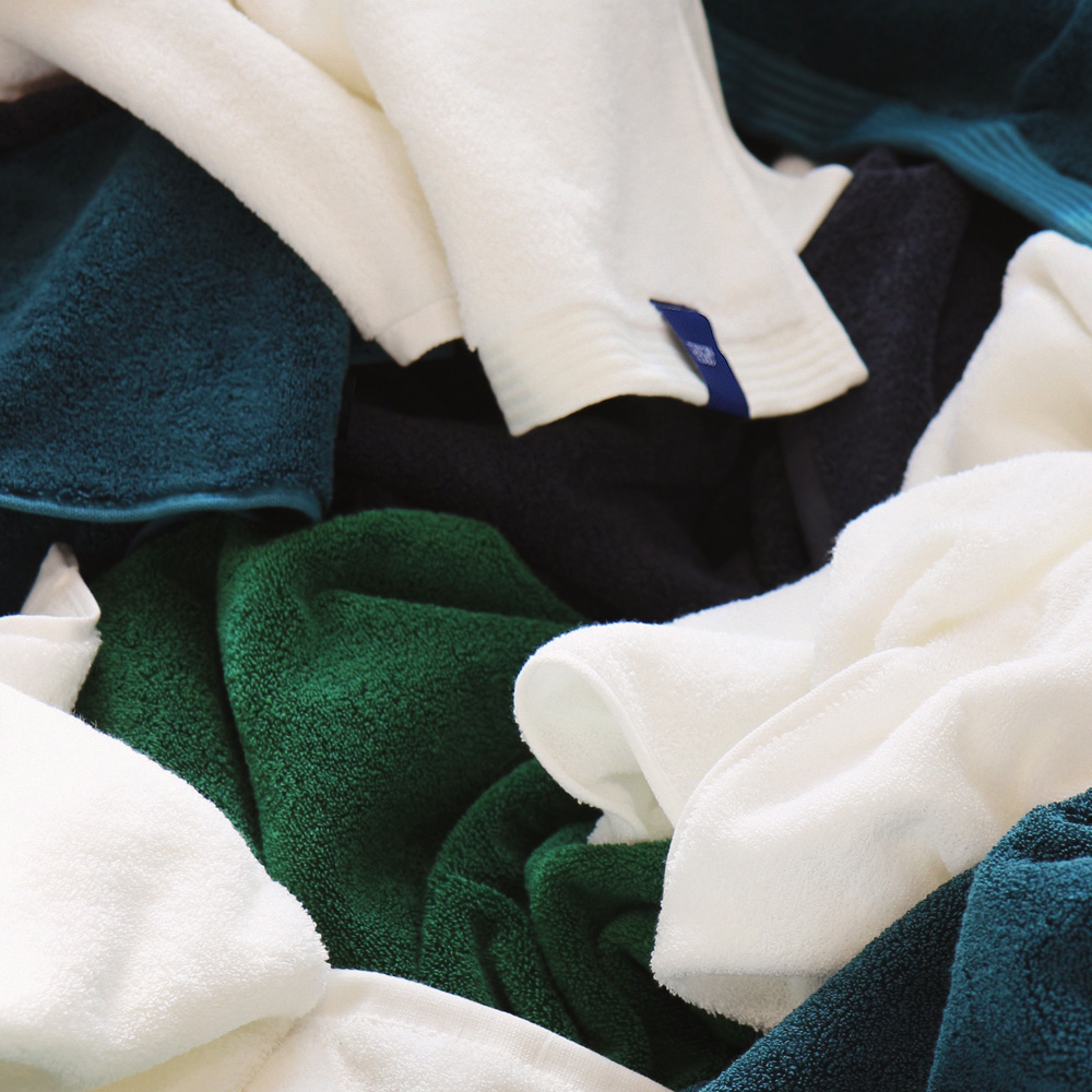 [럭키딜]코튼클라우드 먼지없는 수피마 호텔 수건 고중량 테누아 타월 200g, 모스그린, 5장