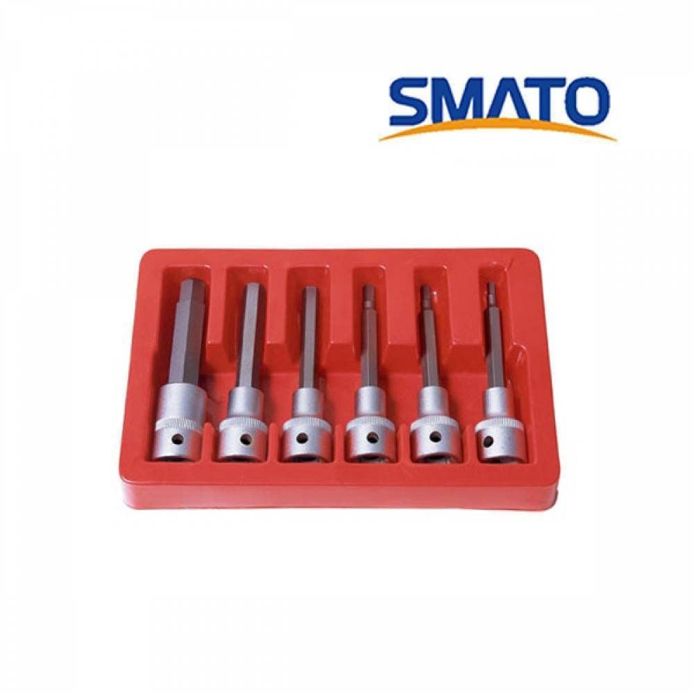 스마토 6각빗트 소켓 세트 100mm 6pcs - 상품 이미지