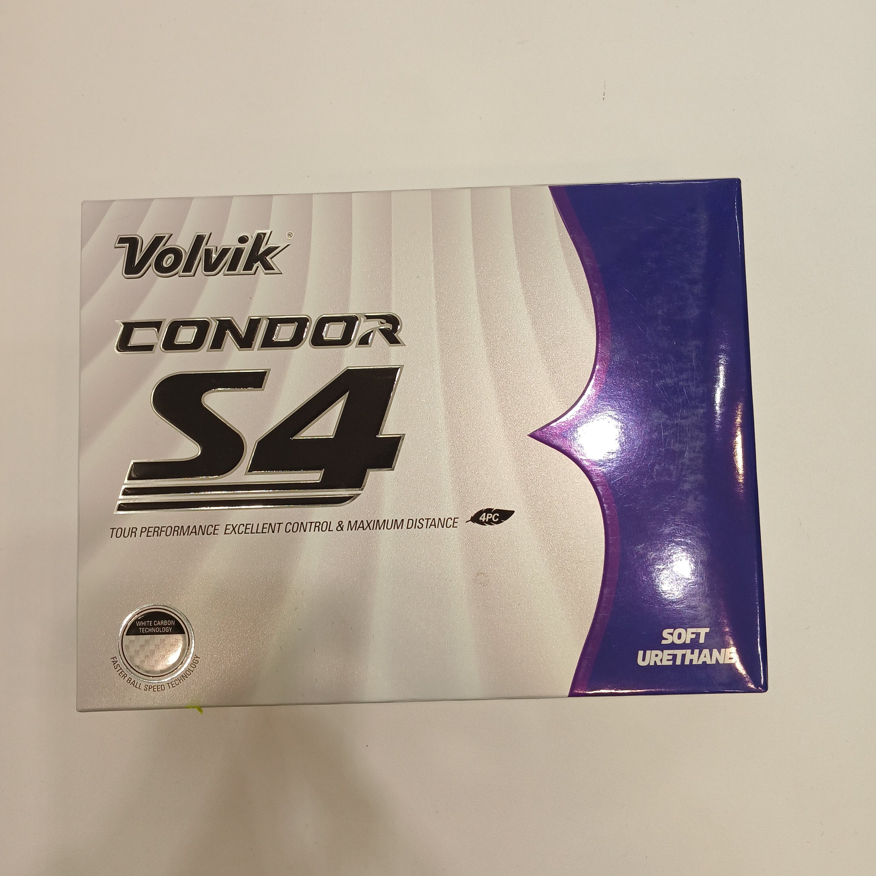 볼빅 골프공 3피스 12구 CONDOR S4 경량 화이트 골프공선물 고반발 비거리 VZAZPC01 - 상세 이미지 2