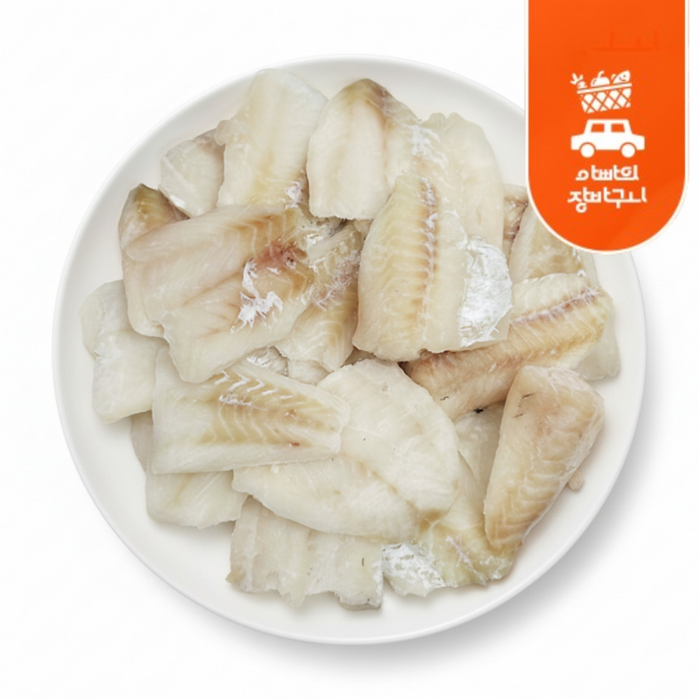 명태포 400g+400g 제수용 냉동 명태살 필렛 슬라이스 동태전 동태포 - 메인 이미지