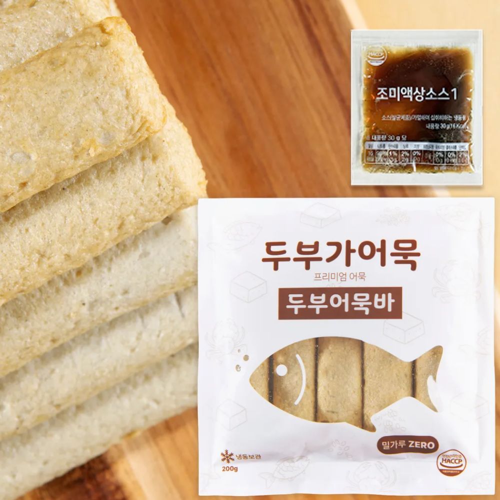 두부가어묵 어육함량높은 카마보코 쌀어묵바 오뎅탕 밀키트 노밀가루 가마보코 다이어트 - 상세 이미지 3