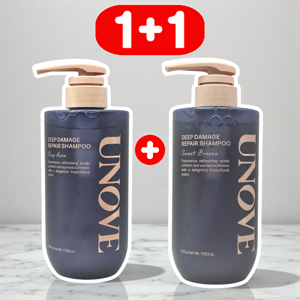 1+1 어노브 딥 데미지 리페어 샴푸 더블세트 500ml+500ml - 상품 이미지