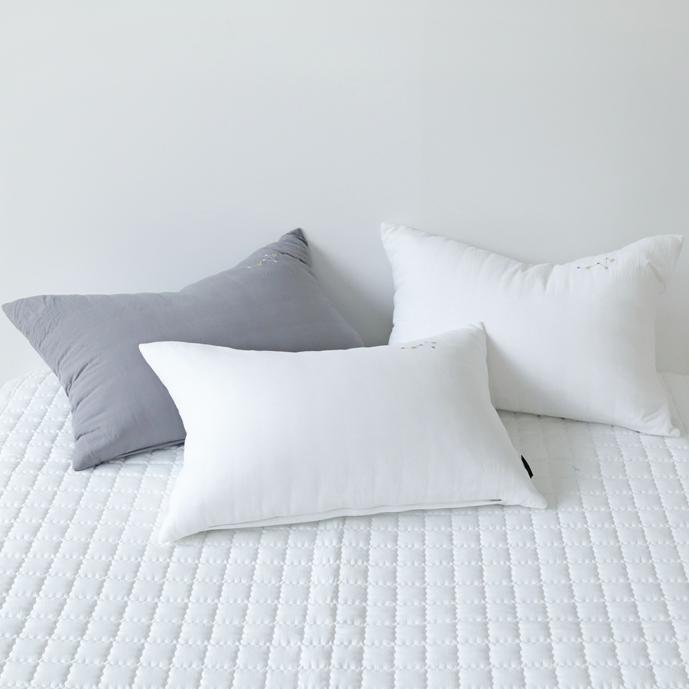 빈센트 먼지없는 워싱 마이크로 피치스킨 미끄럼방지 사계절 침대패드 라지킹 200x230