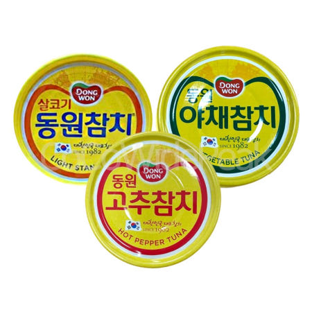 동원참치 콤보팩 3종 골라담기 150g x 10 살코기 고추 야채
