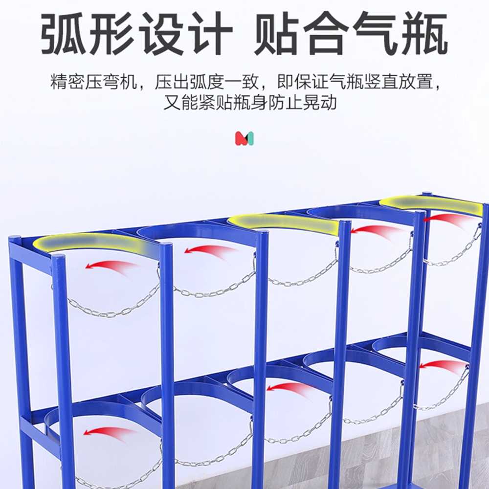 가스통 보관함 수소가스캐비닛 대구경 탱크 실린더 3개/8-10L - 상세 이미지 3
