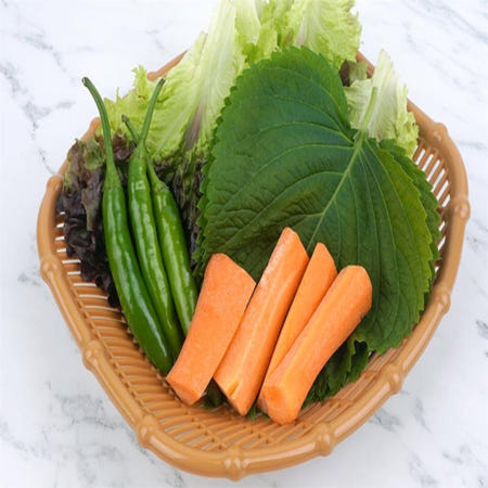 으뜸 소쿠리 야채그릇 야채소쿠리 쌈그릇