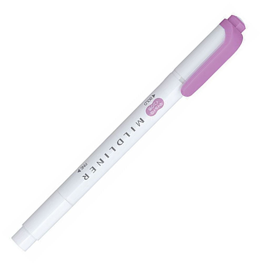 마일드 라이너 양면 형광펜 WKT7 마젠타 1다스 10개입 - 상품 이미지